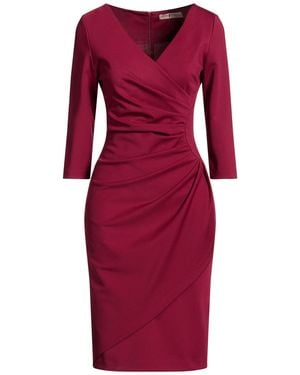 Rinascimento Midi Dresses - Red