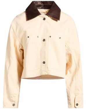 Sandro Cream Jacket Organic Cotton - Natural