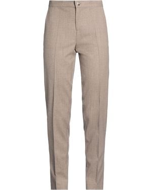 Barba Napoli Pants Virgin Wool - Natural