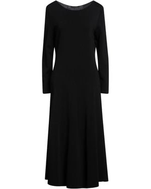 Marina Rinaldi Midi-Kleid - Schwarz