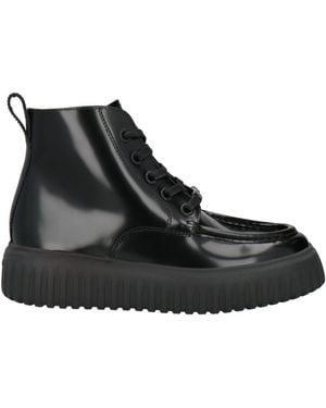 Hogan Ankle Boots Leather - Black