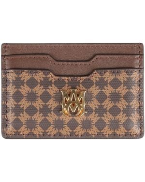 Amiri Cardholder Leather - Brown