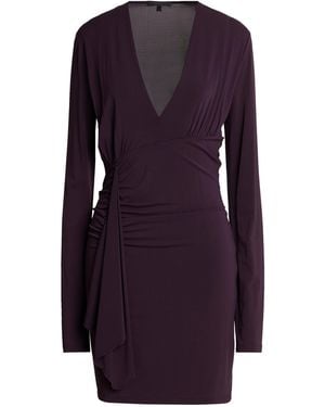 Patrizia Pepe Mini Dress Acetate, Polyamide, Elastane - Purple