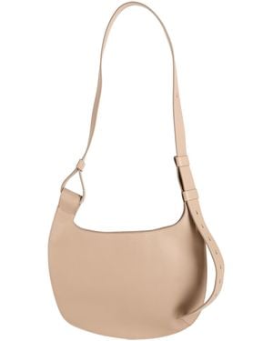 Ferragamo Cross-Body Bag Leather - Natural
