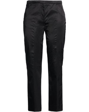 TOTEME Trousers Cotton, Viscose, Elastane - Black
