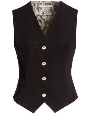 LANACAPRINA Waistcoat - Black