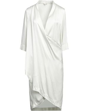 HER SHIRT HER DRESS Mini Dress - White