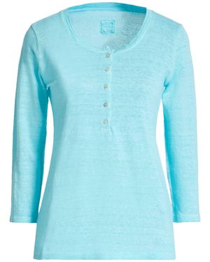 120% Lino T-Shirts - Blue