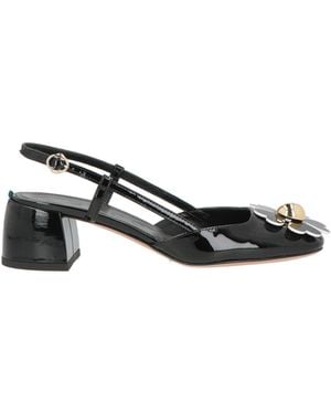 A.Bocca Court Shoes Leather - Black