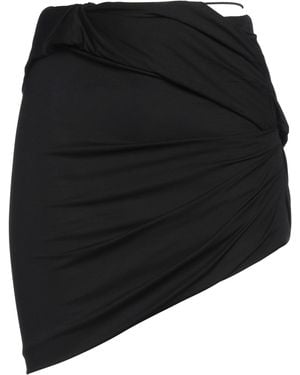 GAUGE81 Mini Skirt Modal - Black