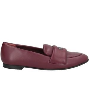 Casadei Loafers Leather - Purple