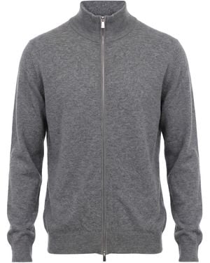 Fedeli Cardigan Cashmere - Gray