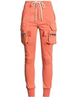 Rick Owens Pants Cotton, Elastane - Orange