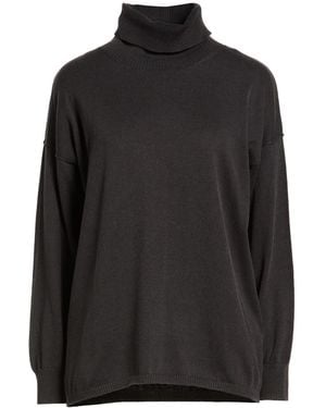 Crossley Turtleneck Cotton, Cashmere - Black