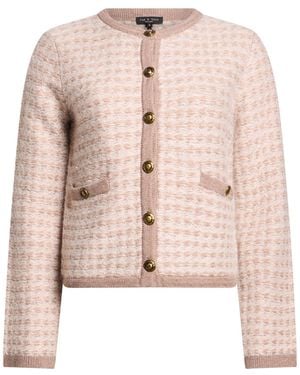 Rag & Bone Cardigan Wool, Polyamide, Viscose, Acrylic, Superkid Mohair - Pink