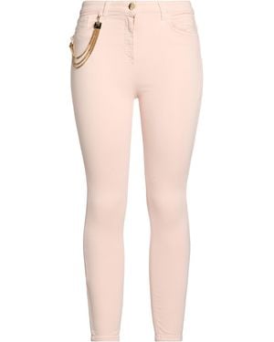 Elisabetta Franchi Jeans Cotton, Elastomultiester, Elastane - Natural