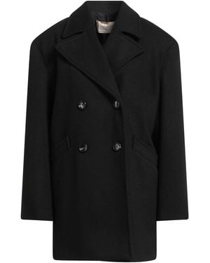 Kaos Coat Polyester - Black