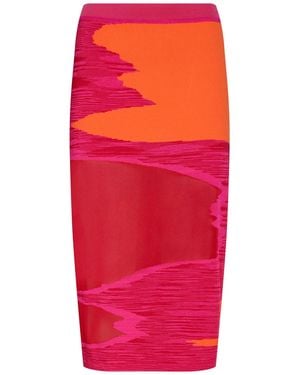 Missoni Midi Skirt - Red