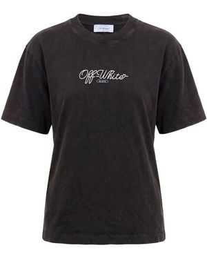 Off-White c/o Virgil Abloh Camiseta - Negro