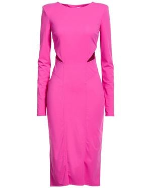 Patrizia Pepe Midi Dress - Pink