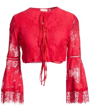 Liu Jo Top Cotton, Polyamide - Red