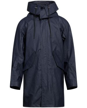 Add Overcoat & Trench Coat - Blue