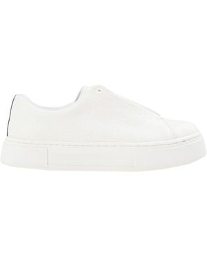 Eytys Doja Tumbled Sneakers Leather - White