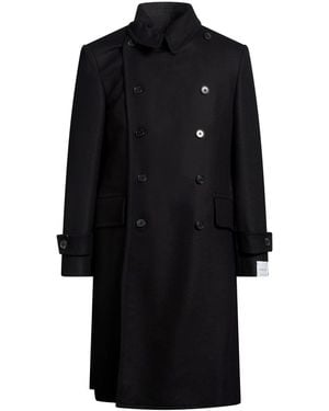 Caruso Coat Wool, Cashmere - Black
