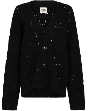 DRYKORN Cardigan Wool - Black