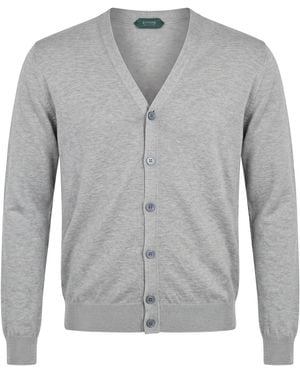 Zanone Strickjacke - Grau