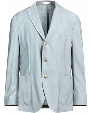 Boglioli Light Blazer Virgin Wool, Lyocell, Elastane - Blue