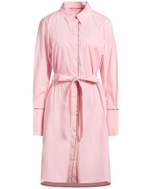 Burberry Midi Dress Cotton, Elastane - Pink