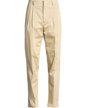 Lardini Trousers Cotton, Elastane - Natural
