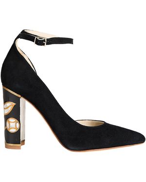 freya rose Pumps Leather - Black