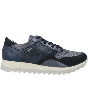 Igi&co Sneakers Leather, Textile Fibers - Blue
