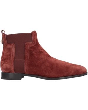 Tod's Ankle Boots Leather - Red