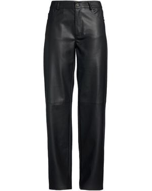 Ottod'Ame Trousers Polyurethane - Black