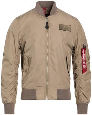 Alpha Industries Jacket Nylon - Brown