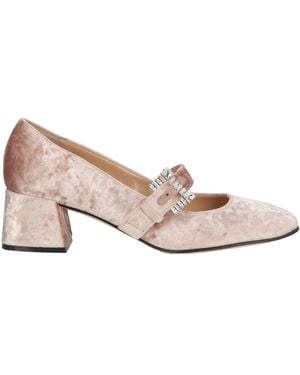 Sergio Rossi Blush Pumps Textile Fibers - Pink