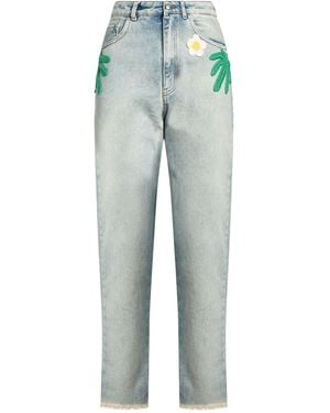 Gcds Jeans Cotton - Blue