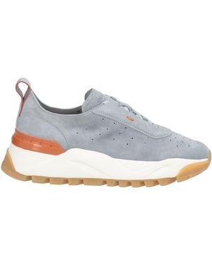 Santoni Sky Trainers Leather - White