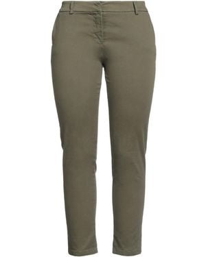 Kontatto Military Pants Cotton, Elastane - Green