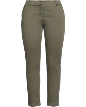 Kontatto Military Trousers Cotton, Elastane - Green