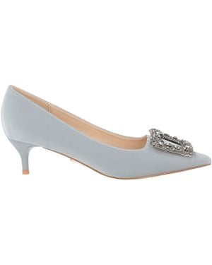 Twenty Four Haitch Court Shoes - Grey