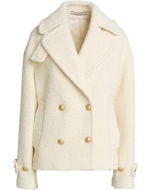 Tagliatore 0205 Coat Alpaca Wool, Virgin Wool, Polyamide - Natural