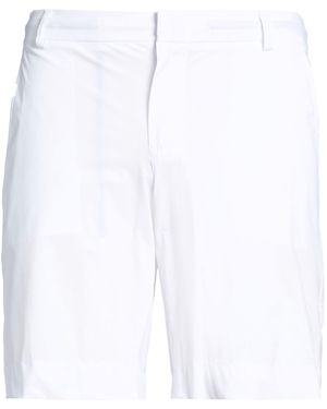 Barba Napoli Shorts & Bermuda Shorts Polyamide, Elastane - White