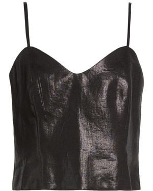Pennyblack Top Linen - Black
