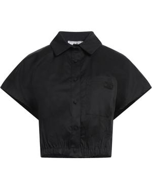 Jijil Shirt Cotton, Polyamide, Elastane - Black