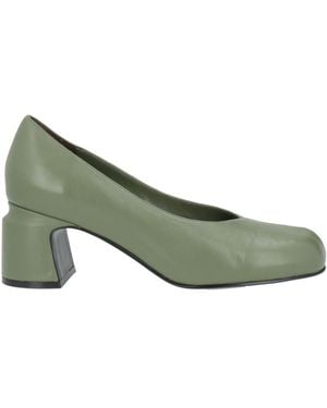 Jeannot Military Pumps Leather - Green