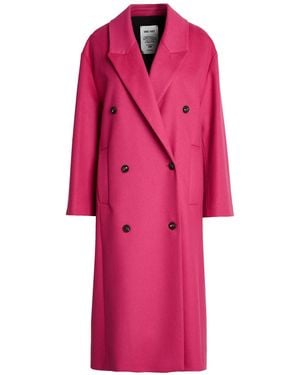 ANNIE PARIS Coat Virgin Wool, Polyamide, Cashmere - Pink